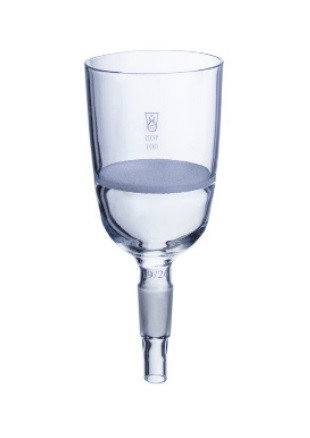 Воронка Шотта, стекло, d 40 мм, h 140 мм, d пор 100-160 мкм, шлиф 19/26 ...