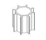 Адаптер для 1×250 мл плоское дно, к ротору S750-4 (максимально 4×250)