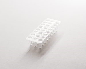 Планшеты для ПЦР, 24 луночные, без юбки, низкий профиль, прозрачные, полипропилен, 10 шт./уп.