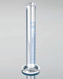 Цилиндр мерный, класс А, 500,0 мл, ц.д. 5,0 мл, БС, градуировка, круглое основание, сертификат на партию, 2 шт./уп., Glasscolab, Индия