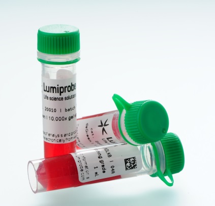 Краситель dsGreen раствор для прокраски гелей, 10000x, 1 мл, Lumiprobe