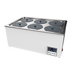 Баня водяная 18 л, ванна из н/ж стали, шестиместная, до 99,9 ℃, WB100-6F, Joan, Китай