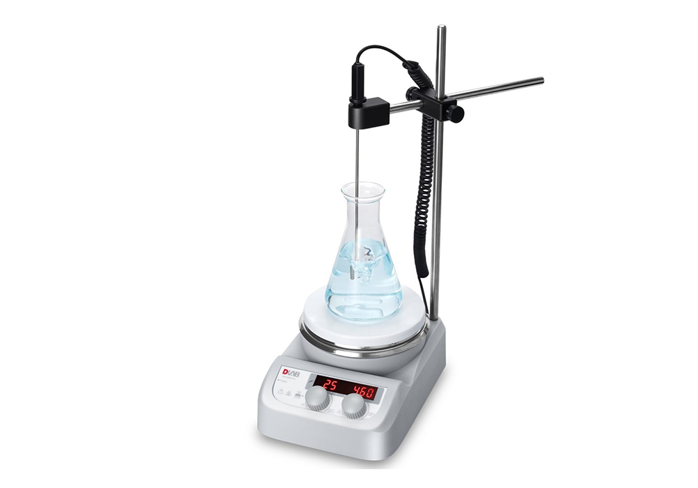 Мешалка магнитная, объём по воде 3 л, d платформы 135 мм, нагрев до 280 ...