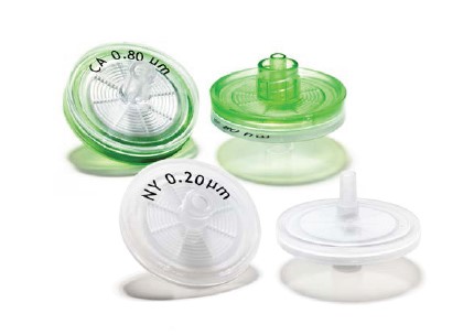 Фильтрующая насадка, d пор 0,2 мкм, d мембраны 25 мм, полиэфирсульфон (PES), ABLUO, 500 шт., GVS