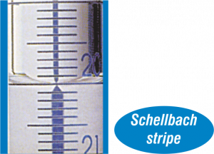 Бюретка 100 мл, ц.д. 0,2 мл, класс AS, тип 2, исп. 1, с прямым игольчатым тефлоновым краном, полоса Шеллбаха, сертиф., 1 шт., Glassco