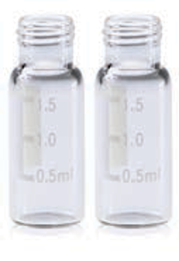 Виала 2,0 мл, прозрачное стекло, 12×32 мм, дно плоское, горло винтовое 9-425, с полем для записи, 100 шт./уп., Zhejiang ALWSCI Technologies