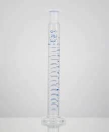 Цилиндр мерный, класс А, 500,0 мл, ц.д. 5,0 мл, шлиф 34/35, БС, градуировка, шестиугольное основание, соответствует стандарту DIN EN ISO 4788, с сертификатом идивид. работы, пробка полиэтиленовая, 1 шт./уп., Glasscolab, Индия