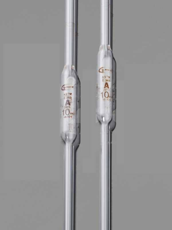 Пипетка волюметрическая, 100 мл, стекло класса A, ASTM E-969, Glassco ...