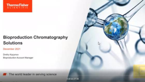Доклад "Уникальные сорбенты Poros, Thermo FS", Дмитрий Казымов, Thermo FS (Видео)