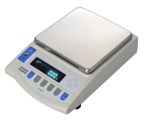 Весы лабораторные, 1200 г/0,01 г, внутреняя калибровка, с поверкой, LN-1202R, Vibra