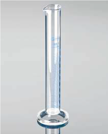 Цилиндр мерный, класс А, 2000,0 мл, ц.д. 20,0 мл, БС, градуировка, круглое основание, сертификат на партию, 1 шт./уп., Glasscolab, Индия
