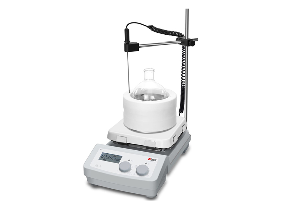 Мешалка магнитная, объём по воде 20 л, платформа 184?184 мм, нагрев до ...