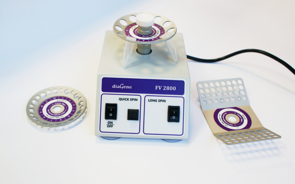 Центрифуга-вортекс diaGene FV2800, 3 ротор в комплекте