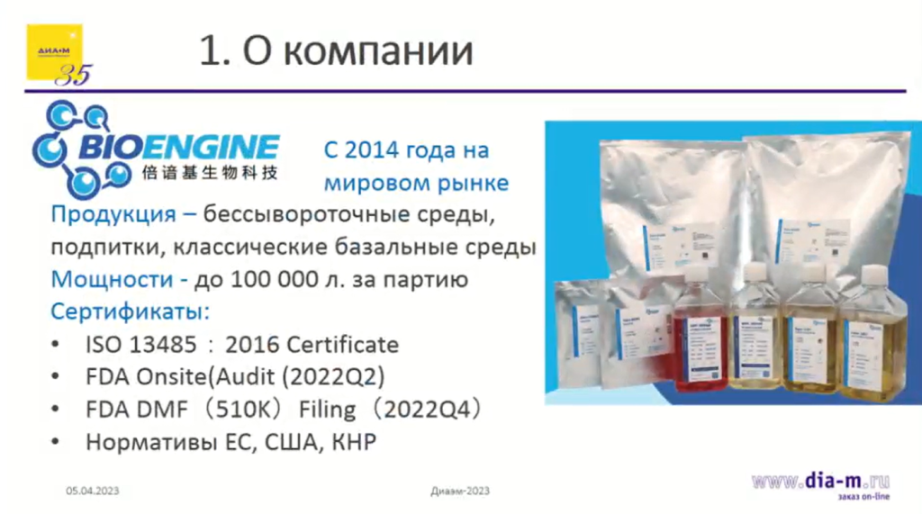 бессывороточные культуральные среды 