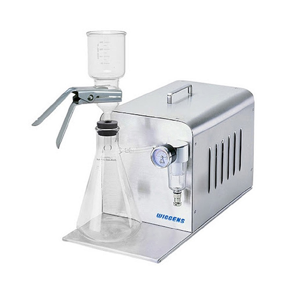 Система вакуумной фильтрации портативная VF 203A, 17 л/мин, 150 мбар (аналоги: арт. MIAC01P01, арт. EZFITMIC01, арт. EZFITH0LD1, Merck (Millipore, Sigma-Aldrich, Supelco)) Wiggens, Китай