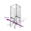 Кювета пластиковая UVette routine pack, ОП 2/10 мм, 220-1600 нм, 50-2000 мкл, 200шт/штатив Фото 2