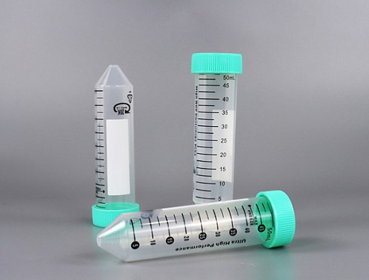 Пробирки 15 мл, ПП, резьбовые, конические, с крышкой, стерильные, 20000g, 50 шт./штат, 500 шт./кор., Jet Biofil