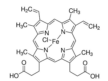 Гемин, 90 %, 1 г, Sigma-Aldrich