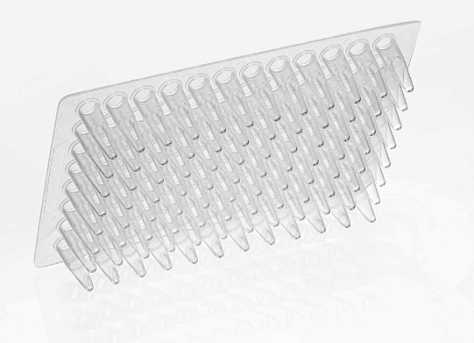 Планшеты для ПЦР, 96-лун., без юбки, стандартный профиль, прозрачные, полипропилен, 10 шт./уп., 100 шт./кор., JetBiofill