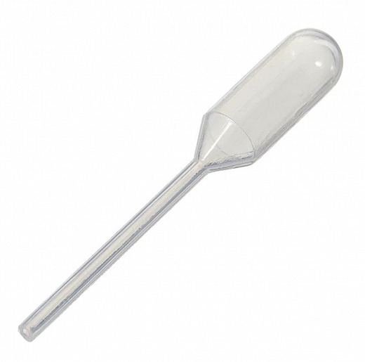 Пипетка Пастера 1,3 мл, ПЭ, стерильная, тонкий стержень, индивидуально упакованная, Samco, 500 шт./уп., 4000 шт./кор., Thermo FS