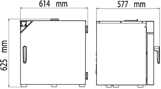 Сухожаровой шкаф 55 л, до +250 °С, принудительная вентиляция, RF 53, Binder Фото 2