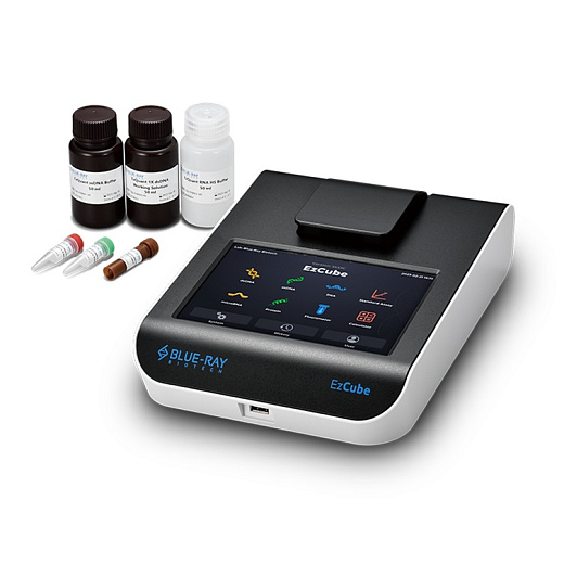 Флуориметр, EzCube, Blue-Ray Biotech