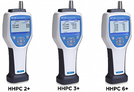 Счетчик частиц портативный, 0,5-5 мкм, 3 канала, MET ONE HHPC 3+, с кейсом