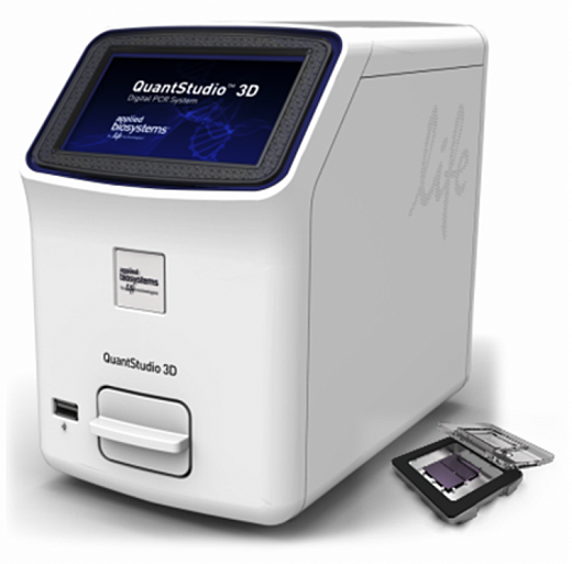 Система QuantStudio 3D для цифровой ПЦР на чипе с амплификатором ProFlex, комплектом реагентов, 2 года гарантии, Thermo FS