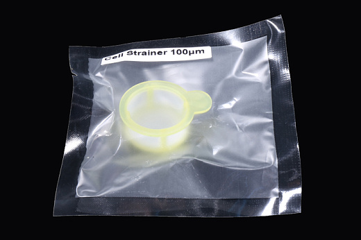 Ситечки для клеток (клеточный фильтр), для 50 мл пробирок, размер пор 70 мкм, белые, стерил. Фото 2