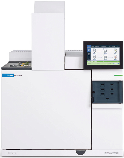 Хроматограф газовый Agilent 8890 GC с большим термостатов кранов