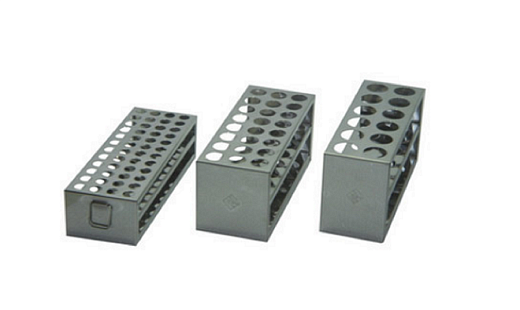 Штатив для пробирок, d 20 мм, 12 мест, нержавеющая сталь