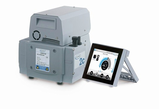 Насос мембранный, до 7 мбар, 2,8 м³/ч, химический стойкий, с контроллером VACUU·SELECT, MZ 2C VARIO select, Vacuubrand