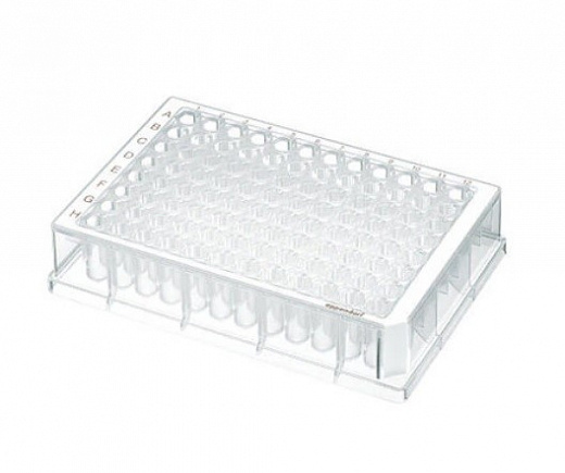 Планшет глубоколуночный, 96/500, PCR clean, белая рамка, 120 шт