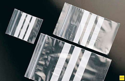 Пакеты 5,5×5,5 см, с молнией и маркировочными полосами, 2000 шт./уп.