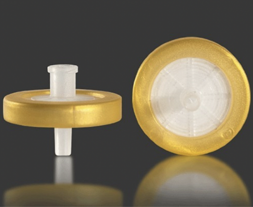 Фильтрующая насадка, d пор 0,45 мкм, d мембраны 25 мм, политетрафторэтилен (PTFE), гидрофобные