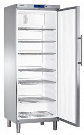 Холодильник, 663 л, +1…+15 °С, электронное управление, глухая дверь, н/ж сталь, GKv 6460
