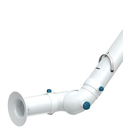 Вытяжной рукав FX2-CHEM-D75-L1500-Down-Low, Nederman