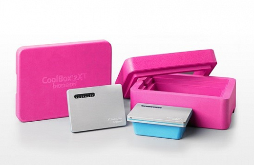 Контейнер для аккумулятора холода, CoolBox 2XT, без штатива, розовый Фото 1