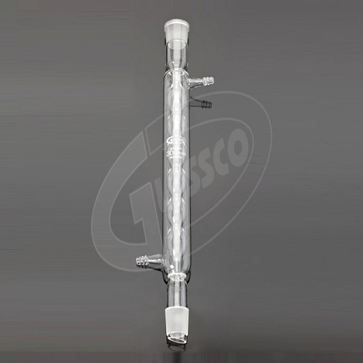Холодильник шариковый (холодильник Аллина), L 250 мм, керн 14/23, муфта 14/23, Glassco