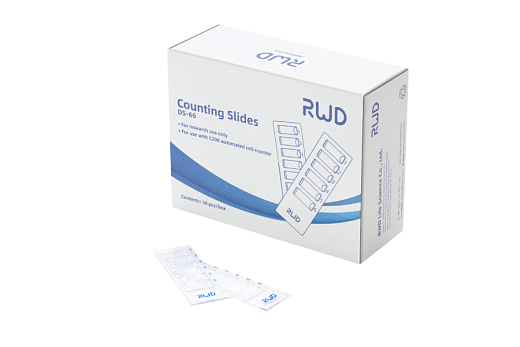 Слайд одноразовый DS-66 для счетчика клеток C200FL, 50 шт./уп., RWD Life Science, Китай