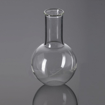 Колба круглодонная, 50 мл, d горла 26 мм, Glassco
