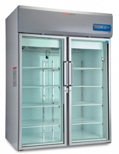 Холодильник, 1297 л, +3…+7 °C, вертикальный, стеклянная дверь, 8 полок, TSX4505GV, Thermo FS