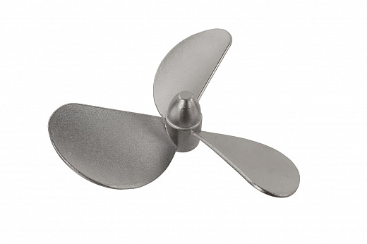 Перемешивающий элемент пропеллерный, 3 закрепленные лопасти, d 70 мм, длина 300 мм, нержавеющая сталь/чугун Фото 1