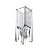 Кювета пластиковая UVette routine pack, ОП 2/10 мм, 220-1600 нм, 50-2000 мкл, 200шт/штатив Фото 1