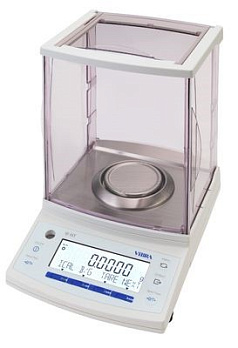 HT-224RCE Весы аналитические, 220 г/0,1 мг, внутренняя калибровка, HT-224RCE, с поверкой, ViBRA