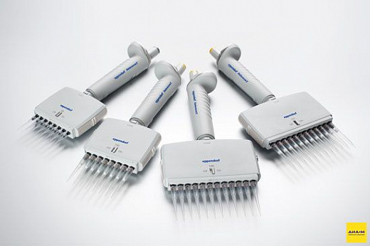 Автоматическая пипетка механическая 0,5–10 мкл, 12-канальная, Reference 2, Eppendorf