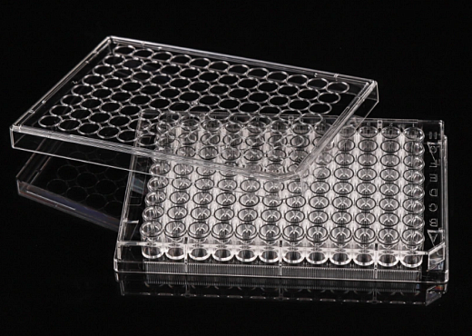 Планшеты культуральные 96-лун., необработанные, U-образное дно, прозрачные, стерильные, Nest, Китай