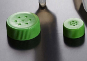 Крышки для культуральных пробирок 50 мл, вентилируемая, с гидрофобной мембраной, ПЭ, 25 шт./уп., 1000 шт./кор., Jet Biofil, Китай