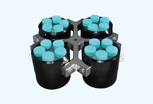 Адаптер для пробирок 50 мл конические, на 5 мест каждый, максимально 20×50 мл в роторе 4×750 мл, 4 шт., Shuke, Китай