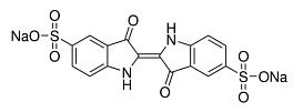 Индигокармин, сод. красящего в-ва 88,12%, C.I 73015, Импорт